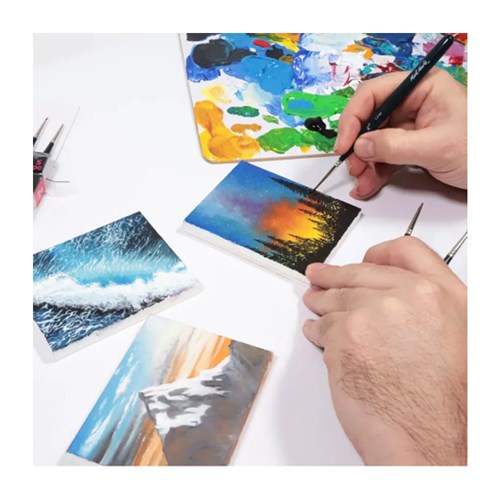 MONT MARTE MINI DETAIL Taklon Brush Set 5pce2